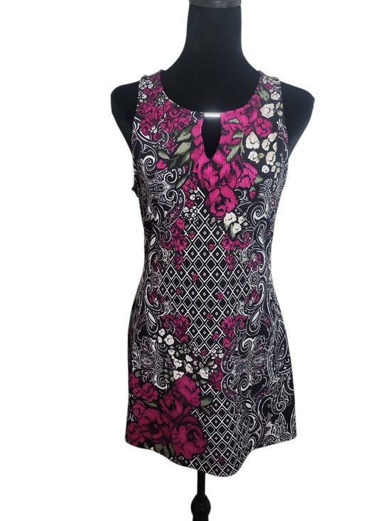 White House Black Market Tops - White House Black Market fliral paisley sleeveless tunic top wonen's size XS
